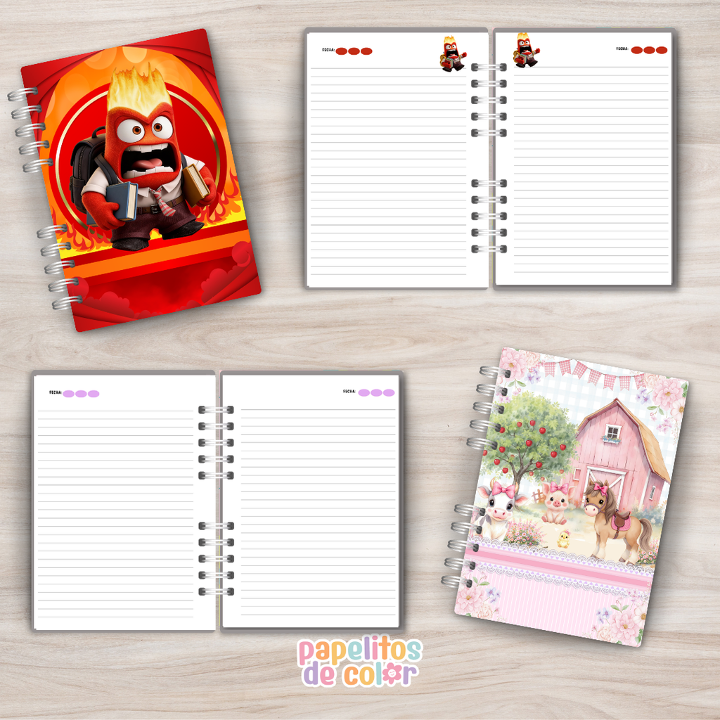 ✨ Cuadernos Animados Vol. 7 📒💖