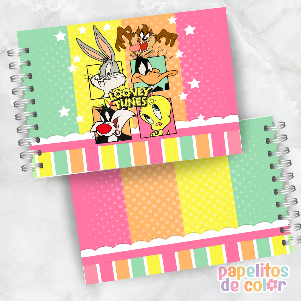 🎨 Libro para Pintar de Looney Tunes 🐰✨