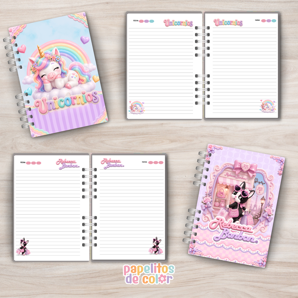 ✨ Cuadernos Animados Vol. 2 📒💖