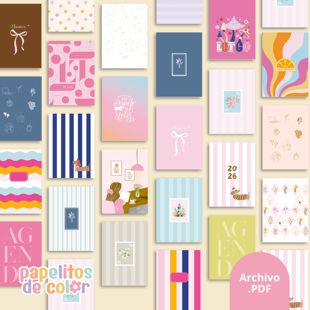 🌷 Pack de 27 Portadas – Kit 16