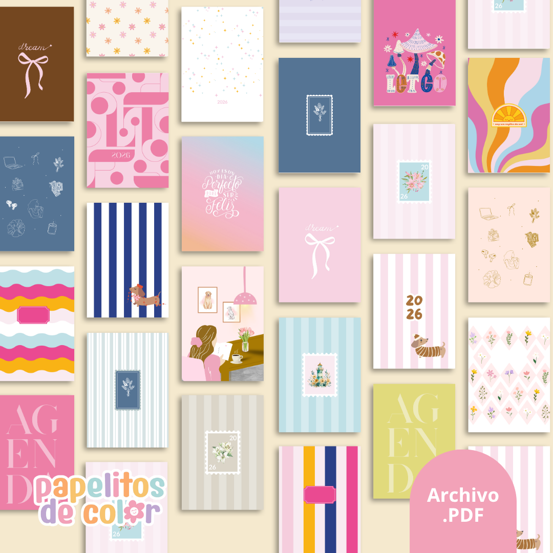 🌷 Pack de 27 Portadas – Kit 16