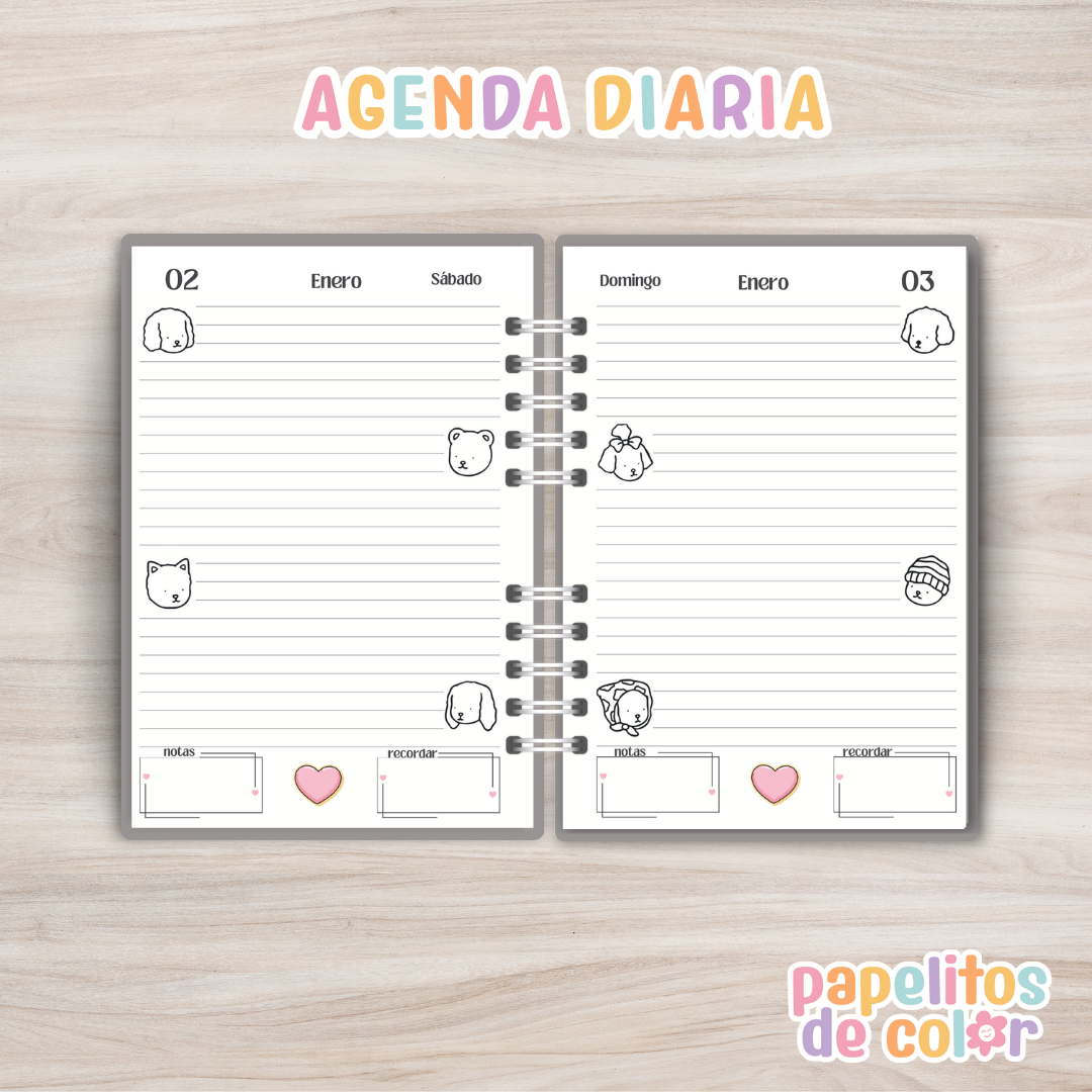 🐻Agenda Bobbie Goods 2 – 2027✨