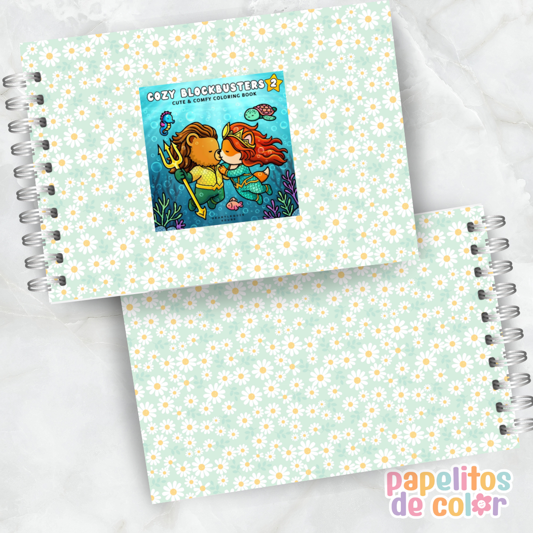 🎬🍿 Libro para Pintar Cozy Blockbusters 2 ✨🎨