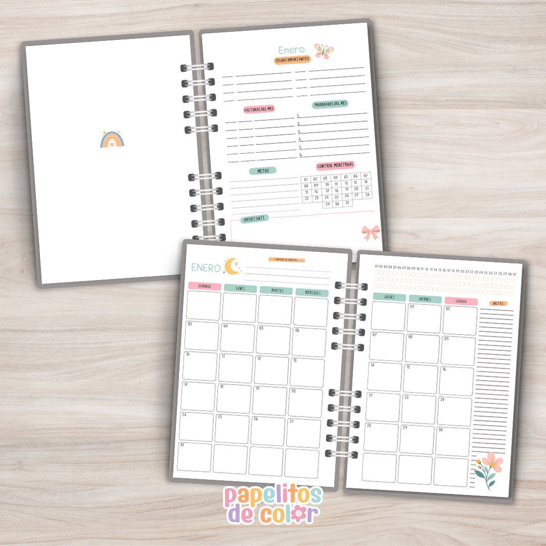 ✨ Agenda Delicatessen 2027 – Semanal 📖💖