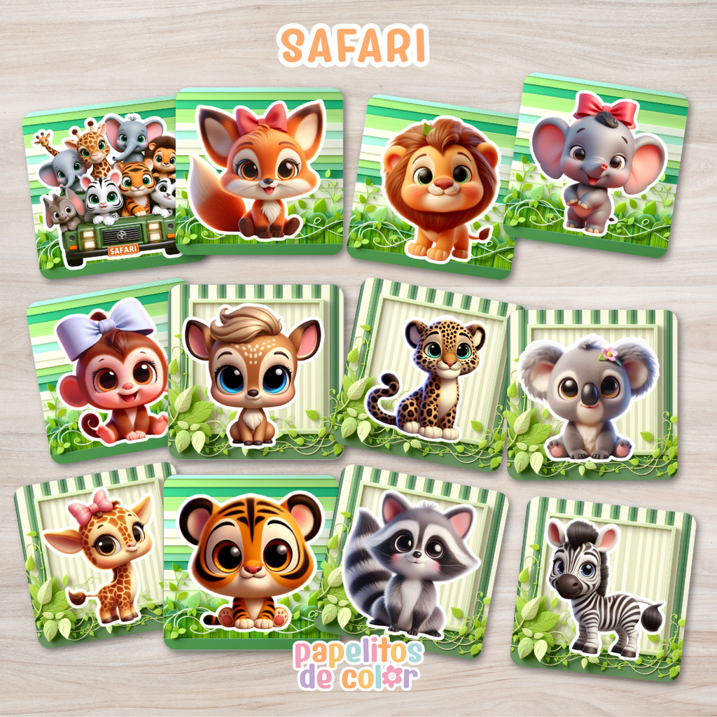 🎨 Pack Memotest Personajes🧩