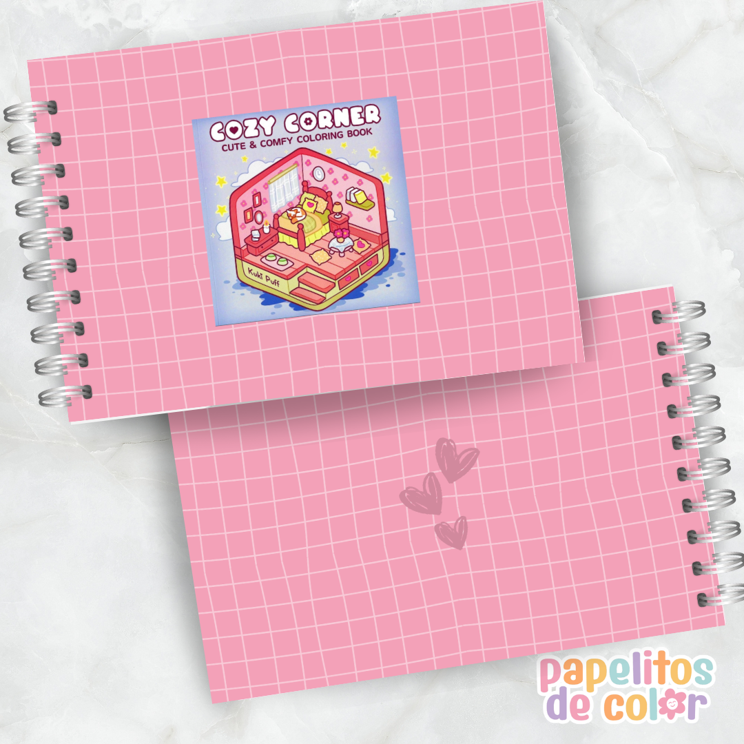 🏡 Cuaderno para Pintar Cozy Corners 2✨