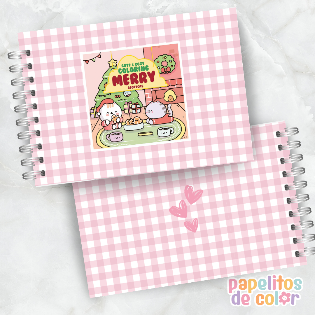 🎄🎨 Libro para Pintar Merry ✨
