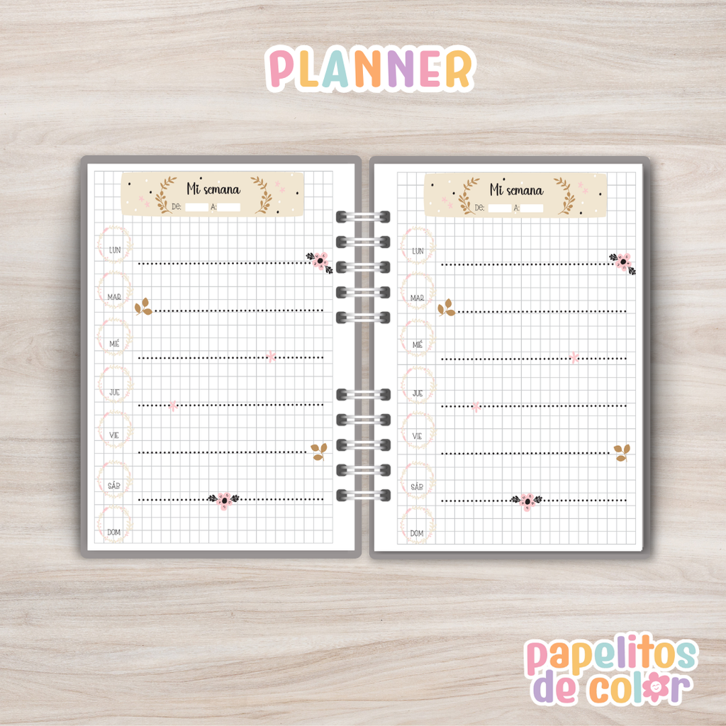 🧵Planner Perpetuo Costura ✂️✨