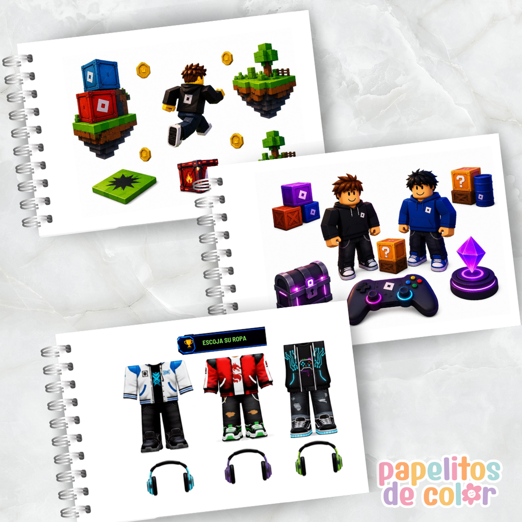 🎮🩷 ¡Paper Dolls Roblox! 👗✨
