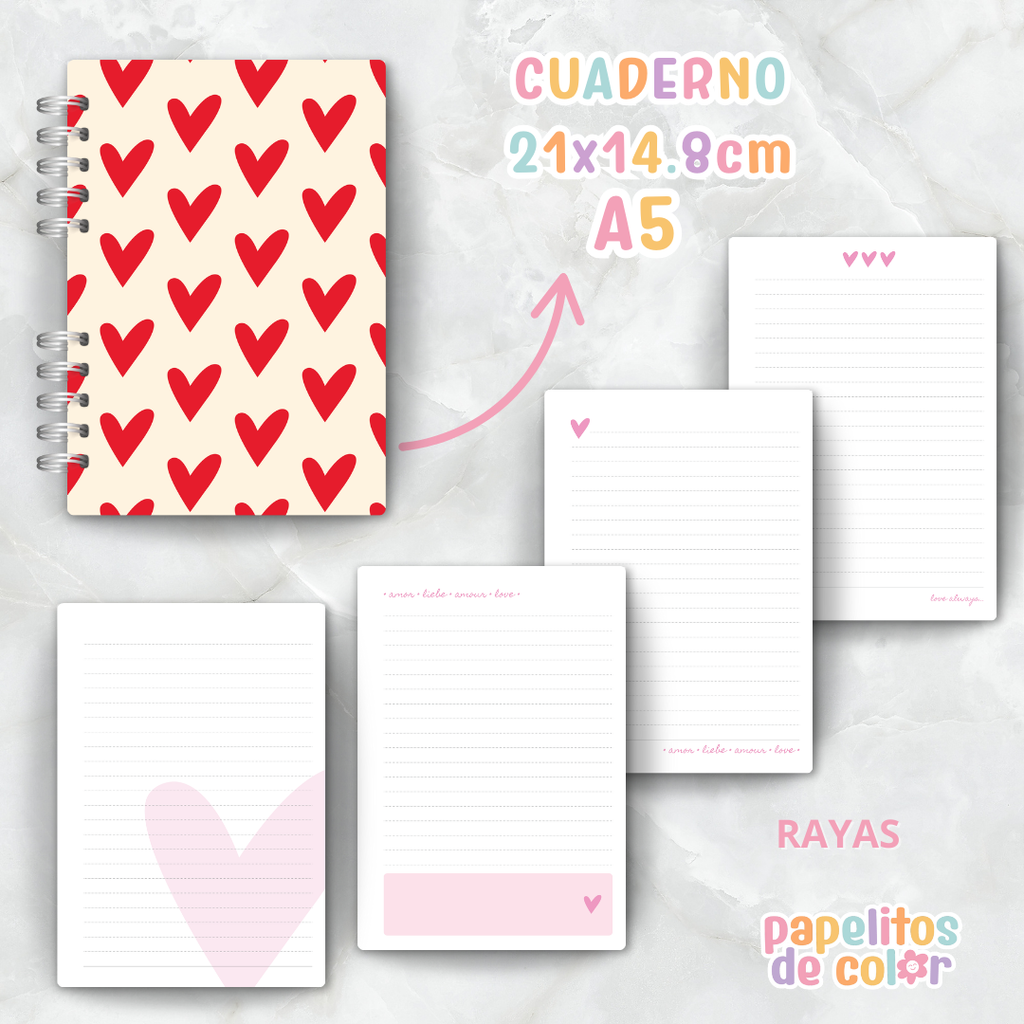💖 Cuadernos Love 💖