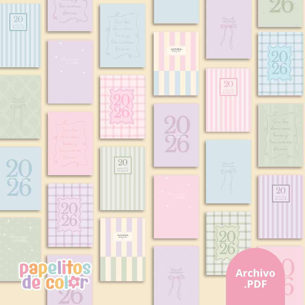 ✨ Pack de 26 Portadas – Kit 14