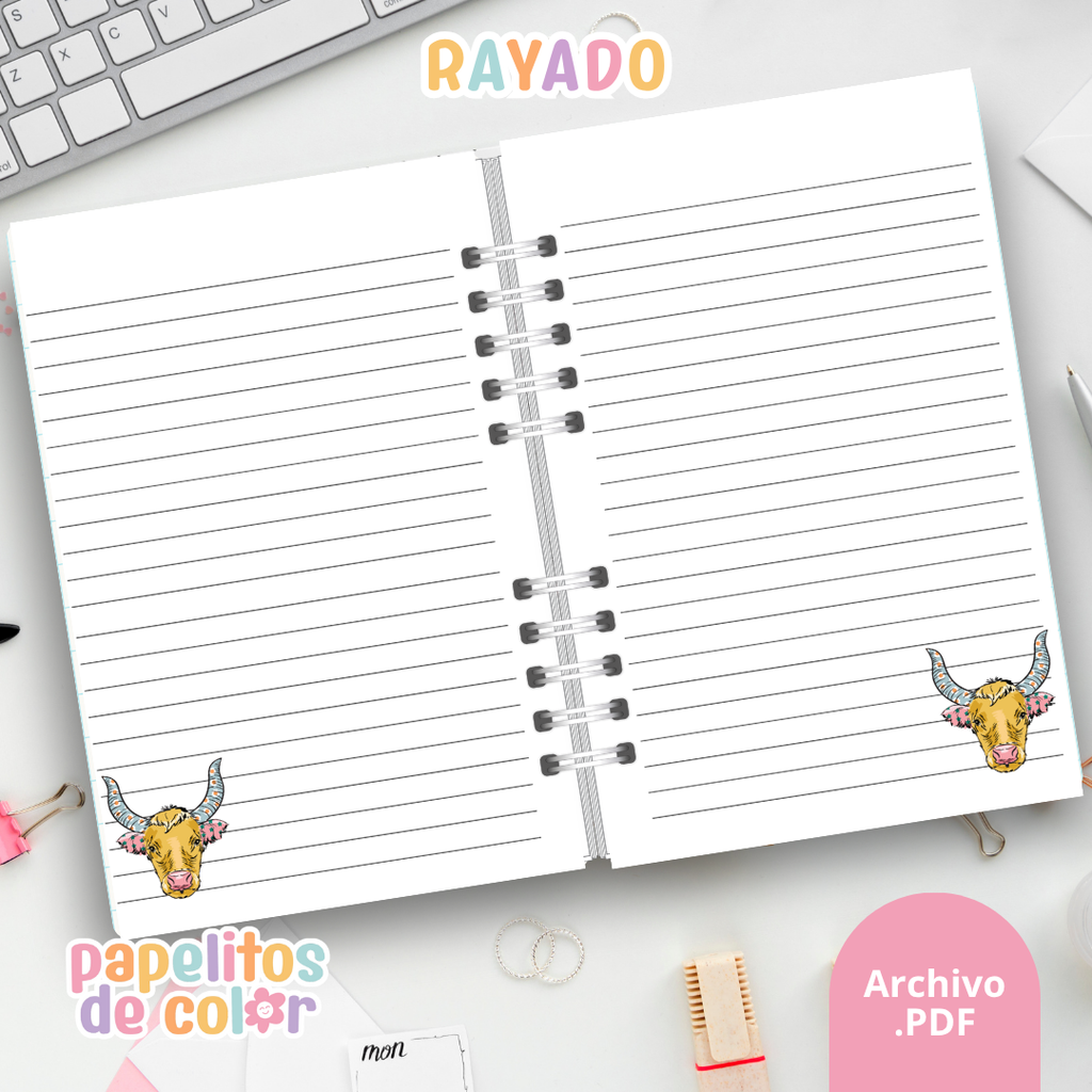 ♈ Interiores Cuadernos Zodiaco
