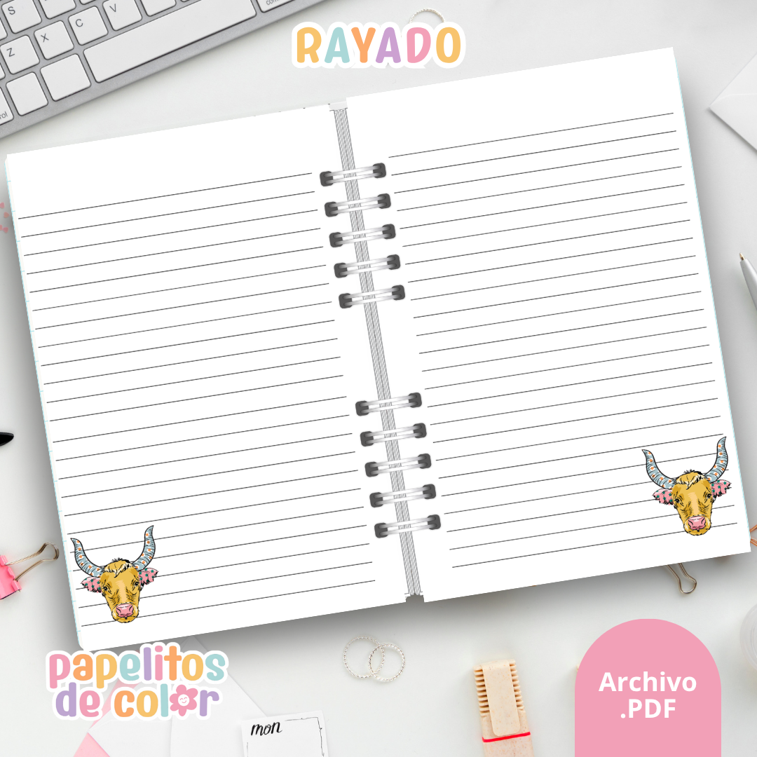 ♈ Interiores Cuadernos Zodiaco