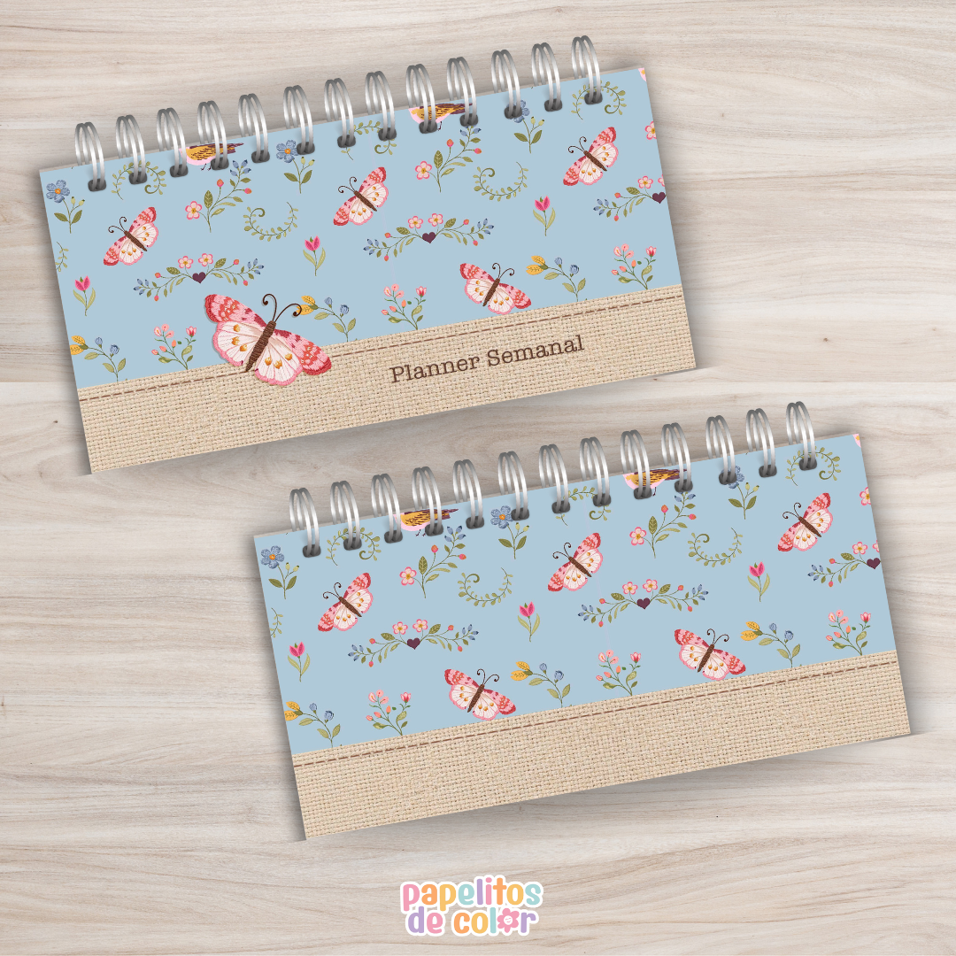 🕰️🌿 Planner Semanal Vintage🌿🕰️