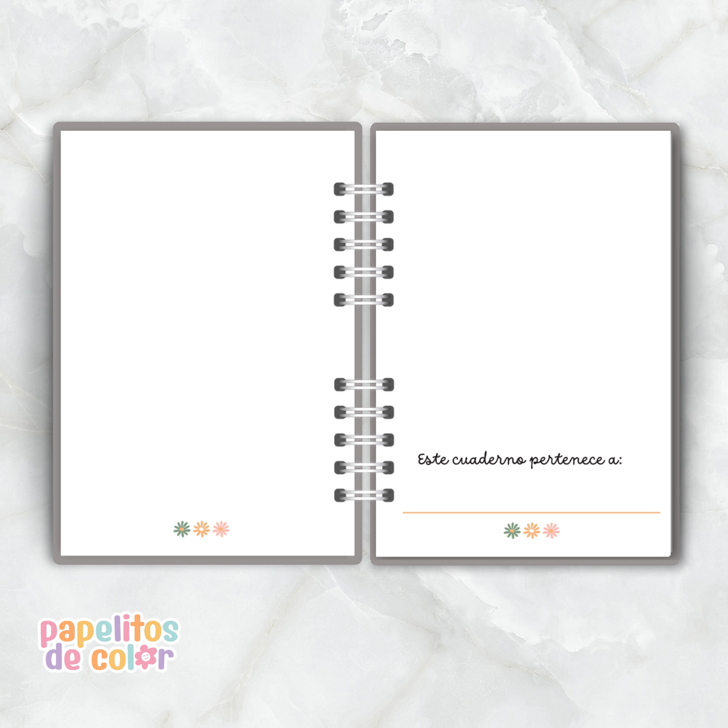 Combo Margaritas – Pack de papelería 🌼✨