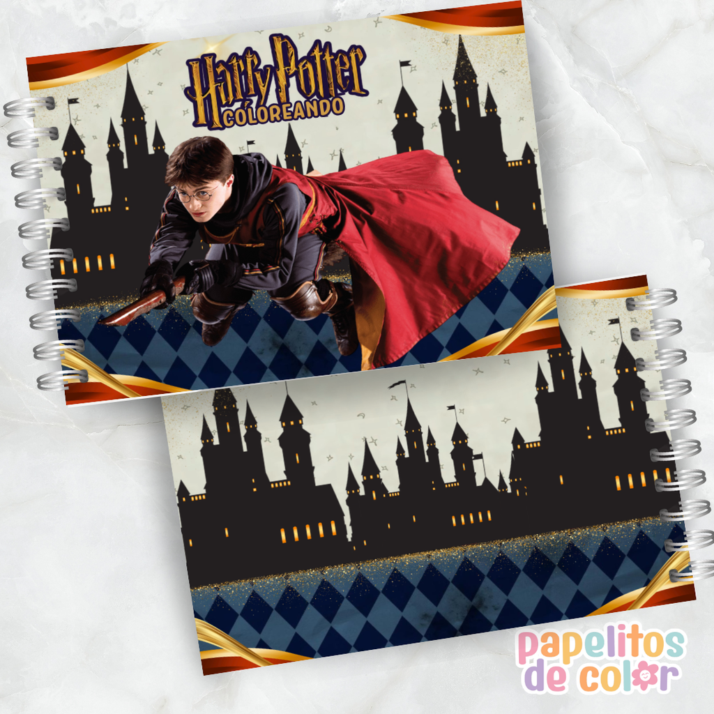 ⚡✨ Libro para pintar Harry Potter Vol. 2 ✨⚡