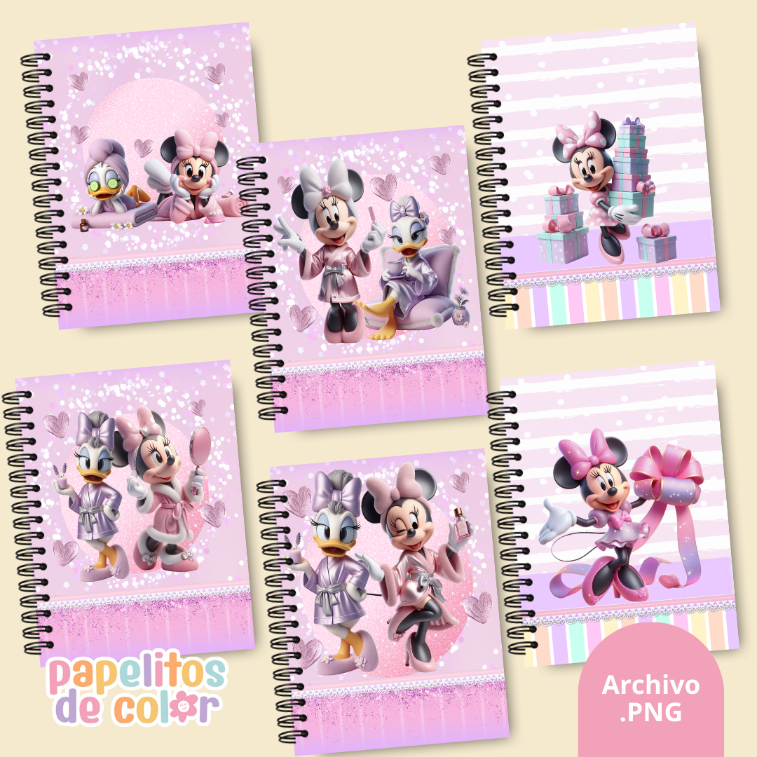 📚✨ Combo Portadas Personajes – Vol. 4 🎨💖