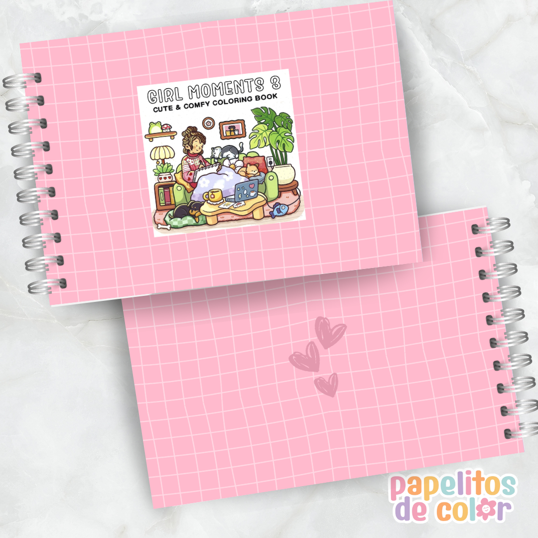 💖 Cuaderno para Pintar Girl Moments 3✨