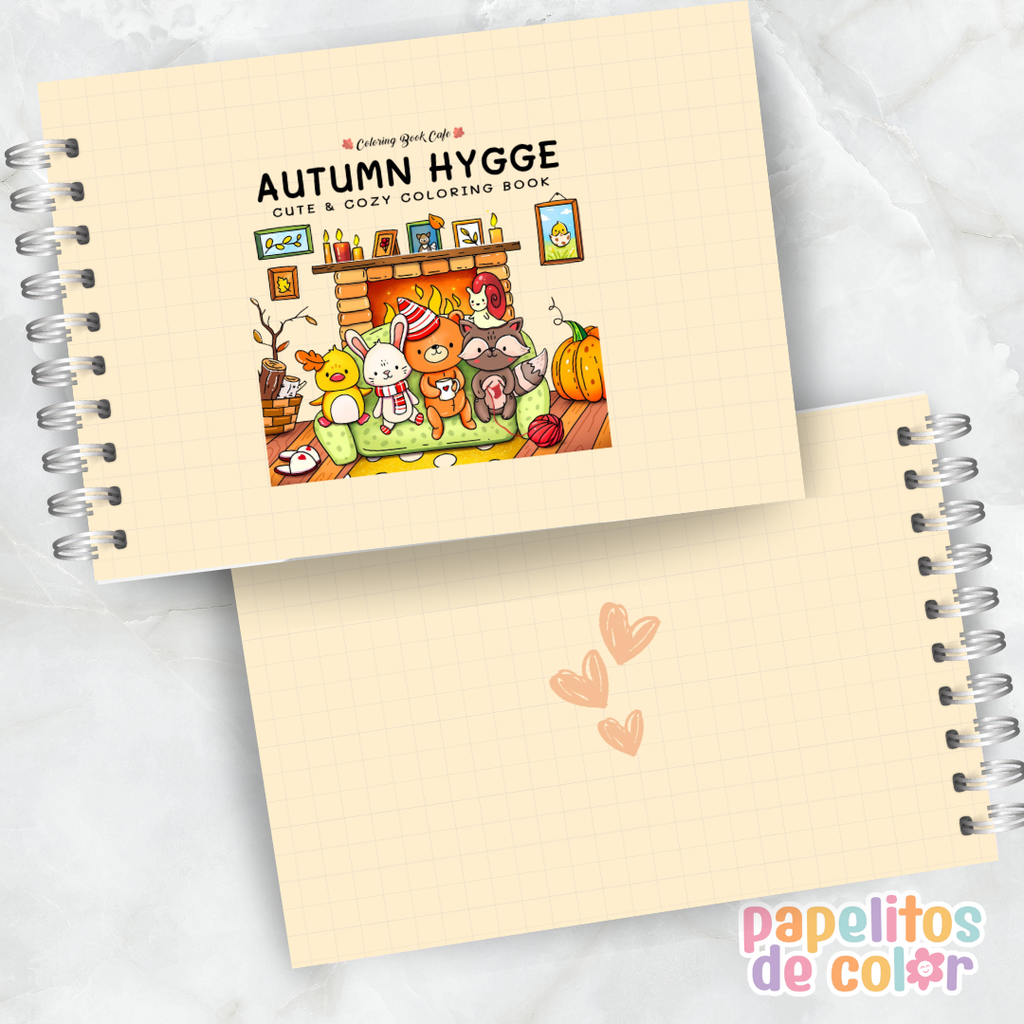 🍂 Cuaderno para Pintar Autumn Hygge✨