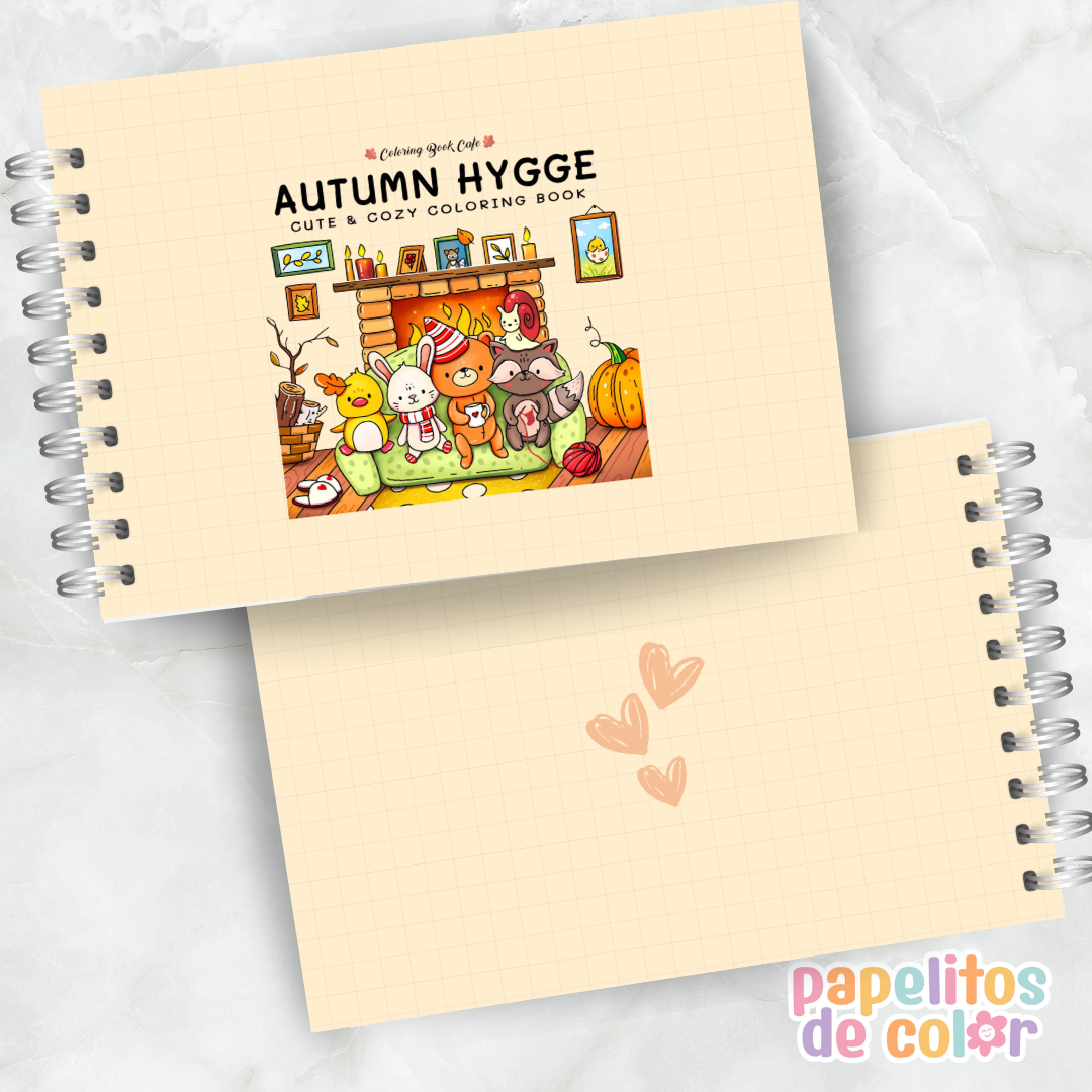 🍂 Cuaderno para Pintar Autumn Hygge✨