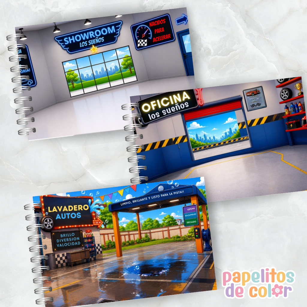 🚗🏁 ¡Paper Dolls Coches! 🔧✨