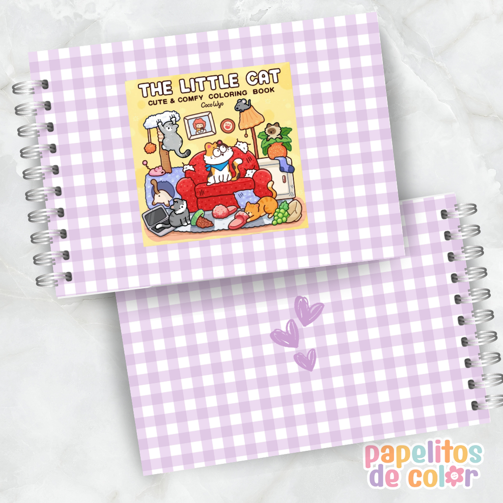 🐱✨ Cuaderno para pintar Little Cat ✨🎨