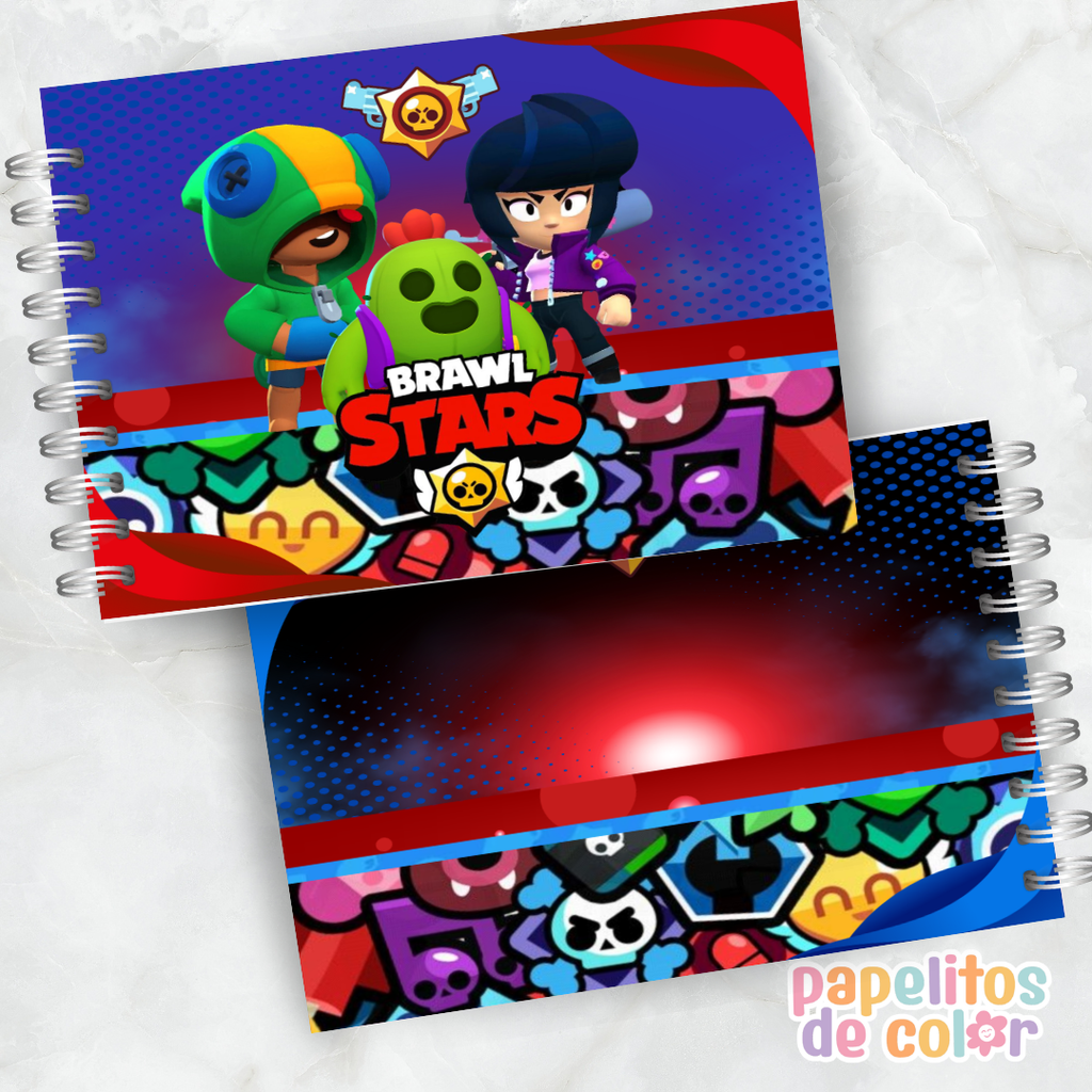 🎮✨ Libro para pintar Brawl Stars ✨🎮
