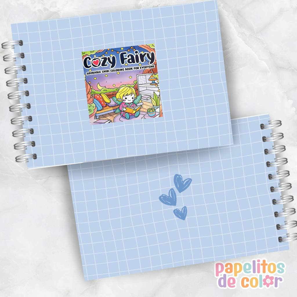 🧚‍♀️ Cuaderno para Pintar Cozy Fairy✨