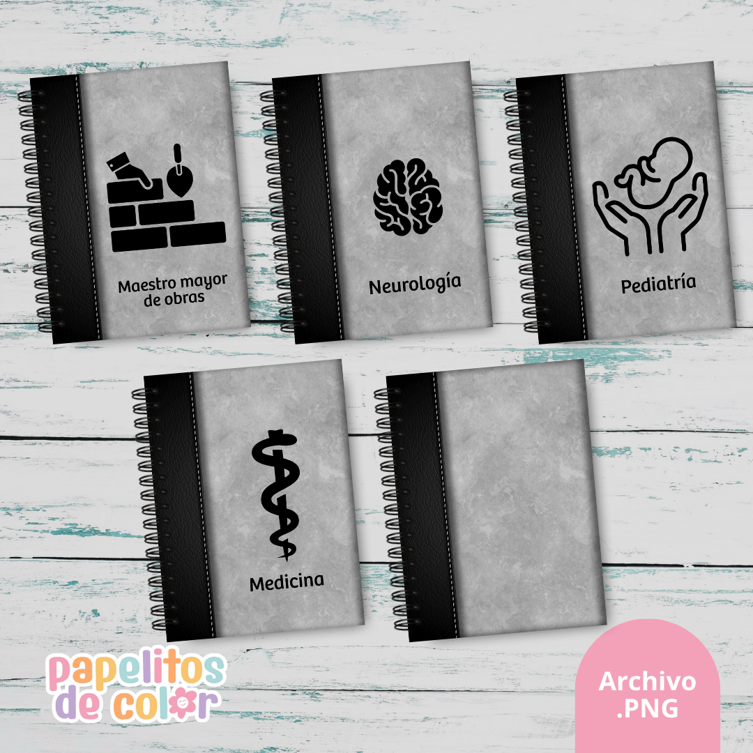 ✨ Pack de Portadas Profesiones Vol. 5 💼