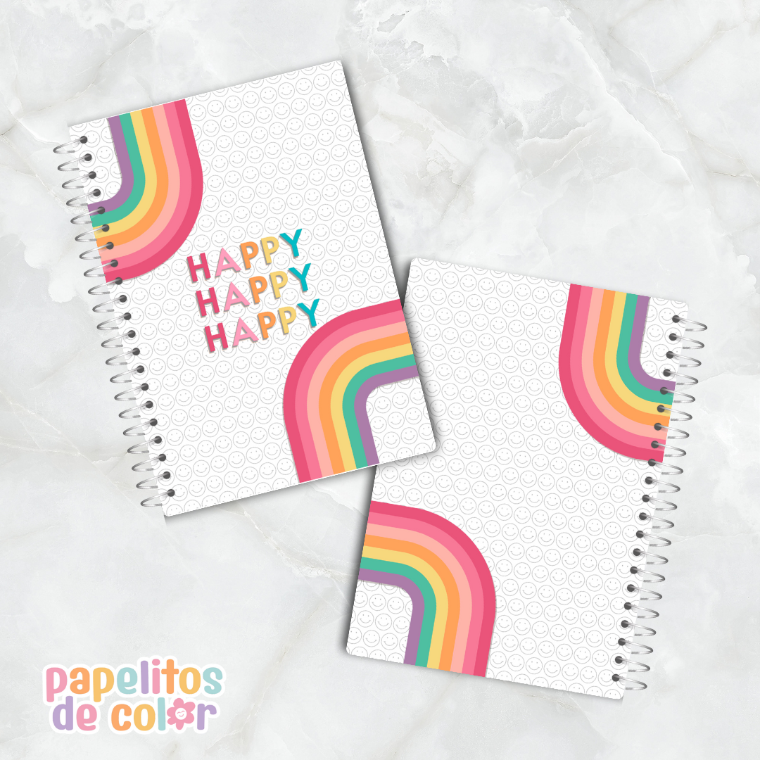 Agenda Rainbow Diaria 2026  🌈📔✨