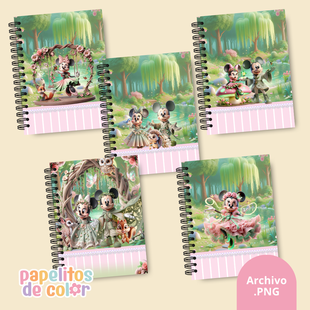📚✨ Combo Portadas Personajes – Vol. 7 🎨💖