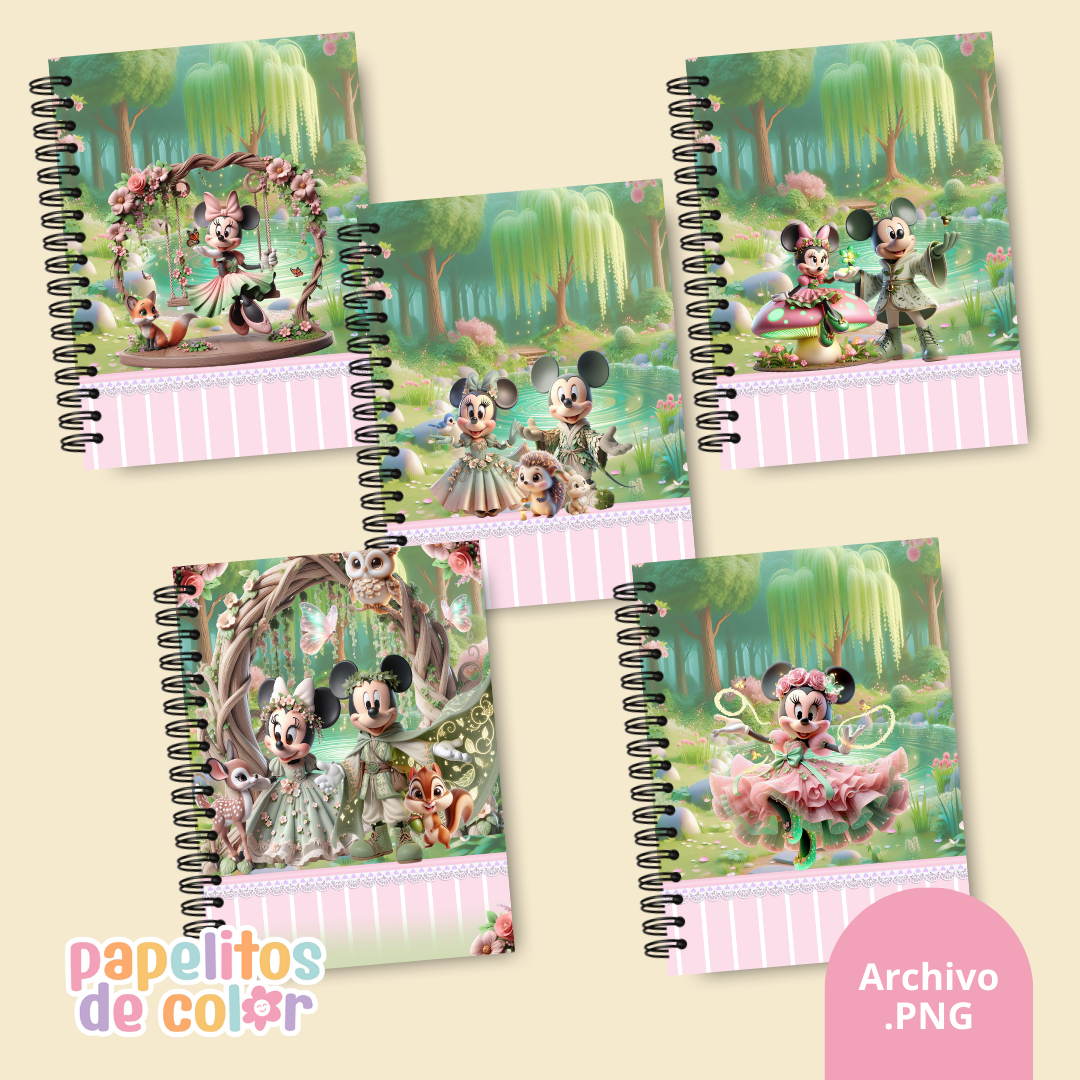 📚✨ Combo Portadas Personajes – Vol. 7 🎨💖