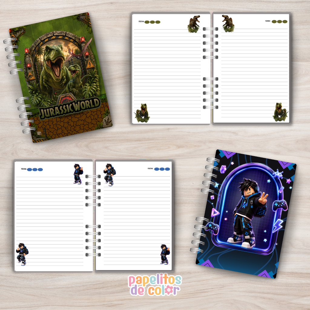 ✨ Cuadernos Animados Vol. 1 📒💖