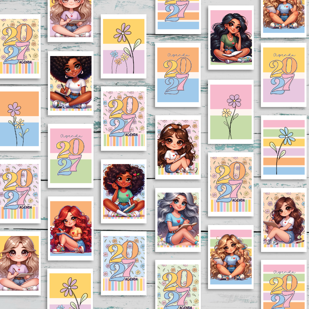 📘✨ Pack de 17 Portadas 2027 – Kit 30 ✨📘