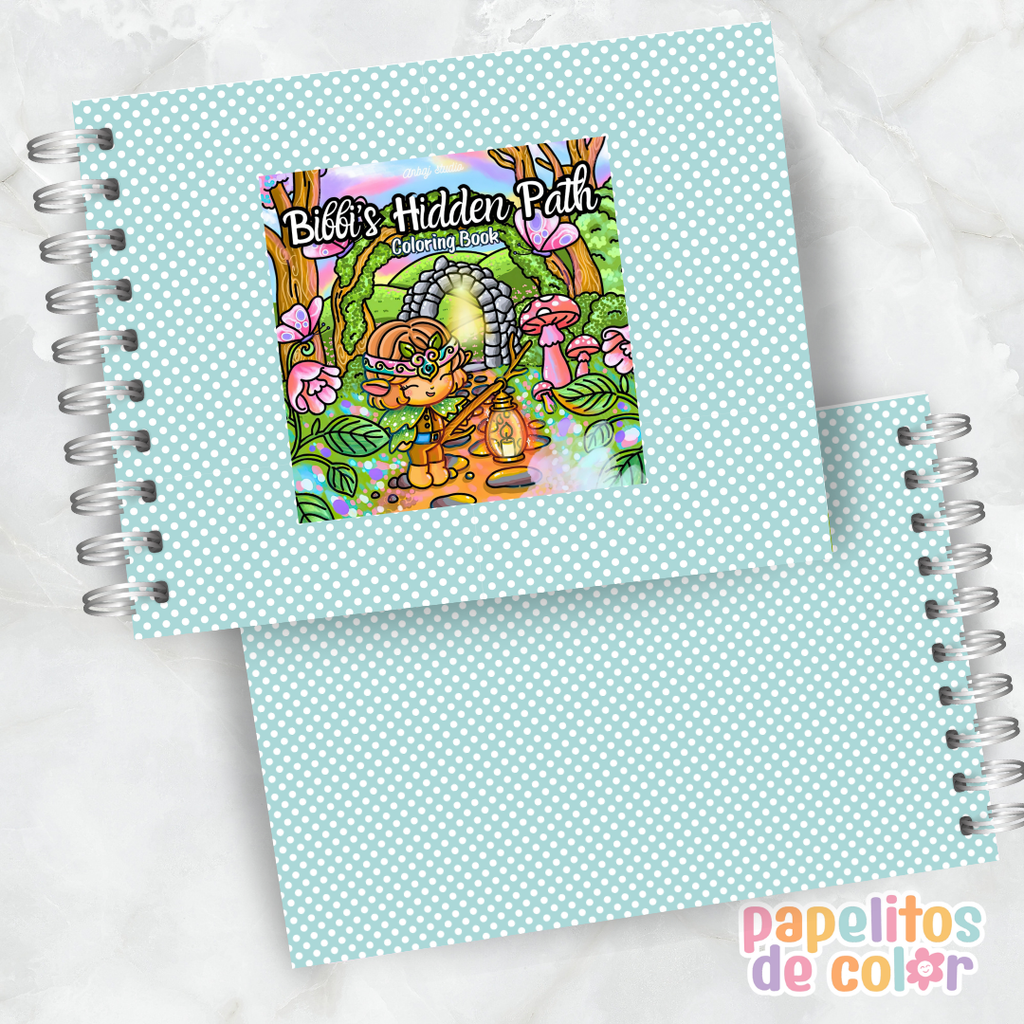 🎨🩷 Libro para Pintar Bibbis Hidden  ✨