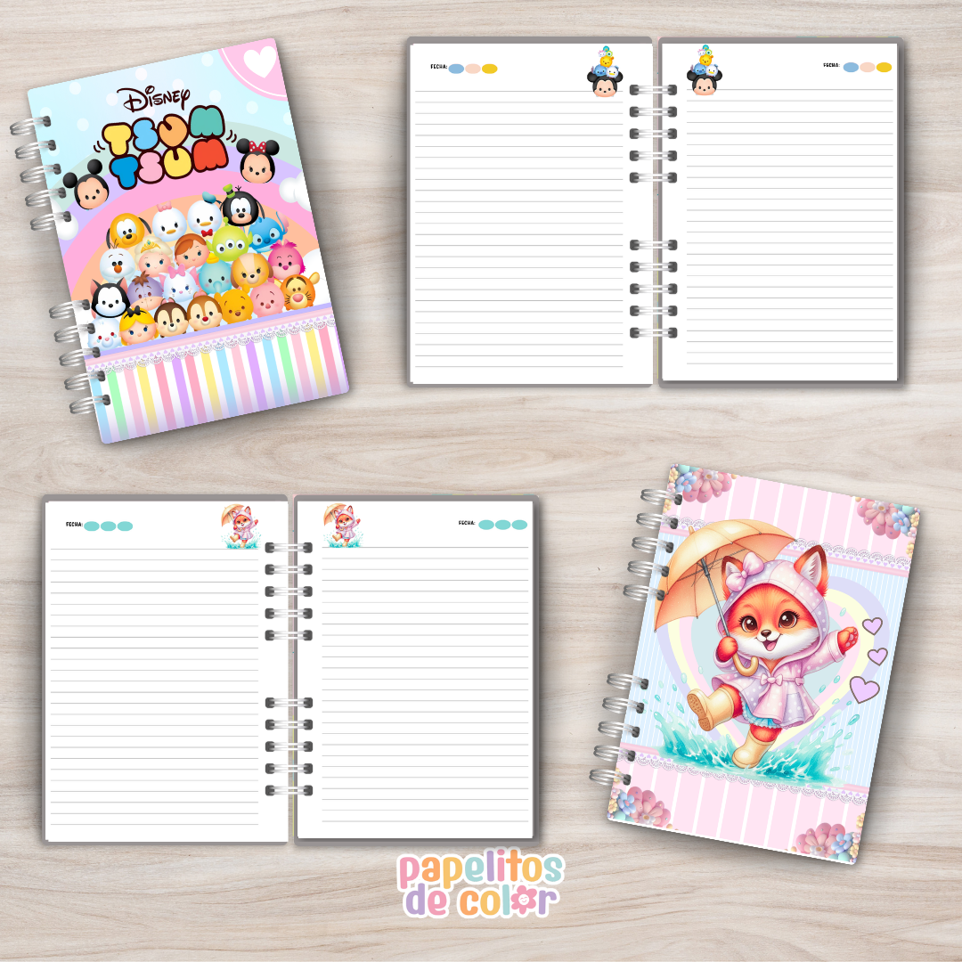 ✨ Cuadernos Animados Vol. 9 📒💖