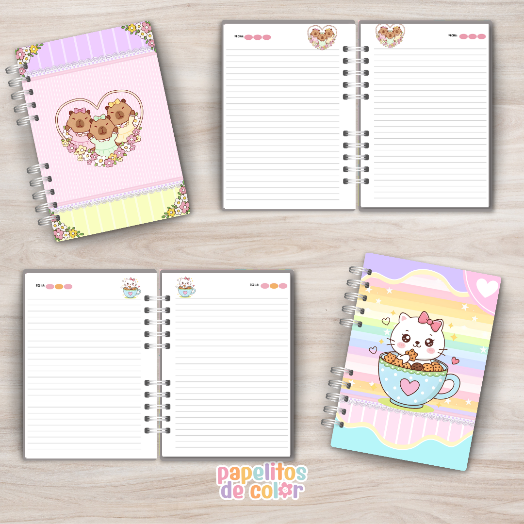 ✨ Cuadernos Animados Vol. 3 📒💖