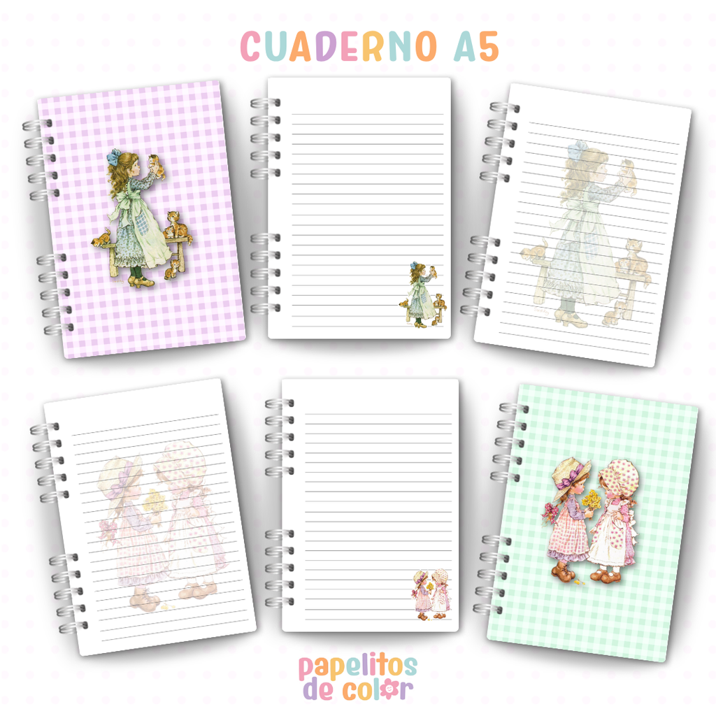 🌸💖 Cuadernos y anotadores Sarah Kay Vol.2 💖🌸