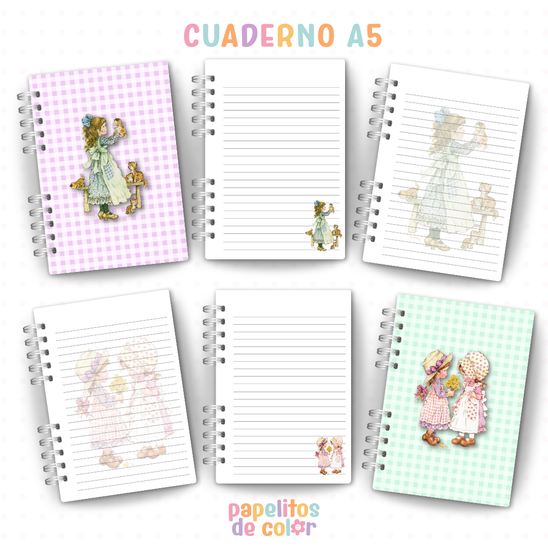 🌸💖 Cuadernos y anotadores Sarah Kay Vol.2 💖🌸