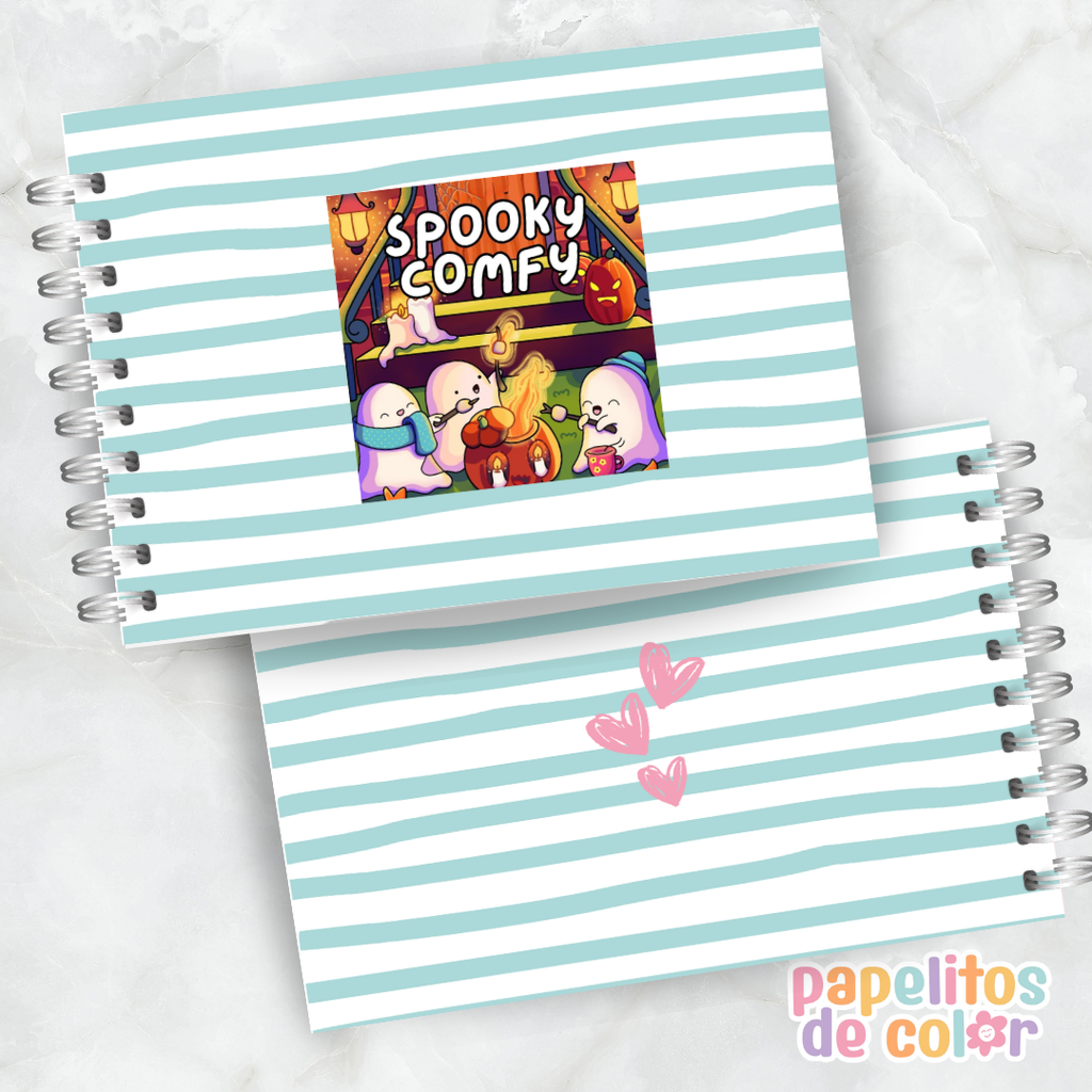 🎃🕯️ Libro para Pintar Spooky Comfy ✨