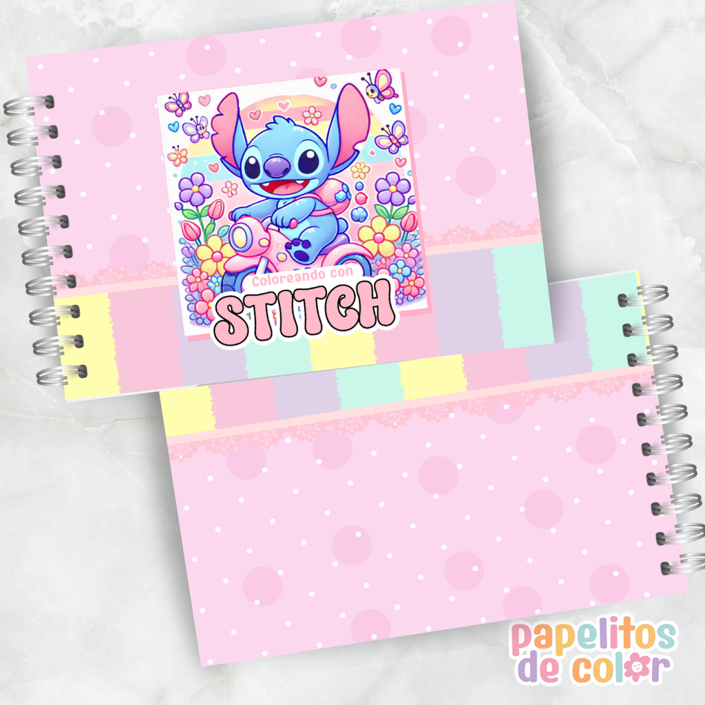 💙 Libro para Pintar – Stitch Cute