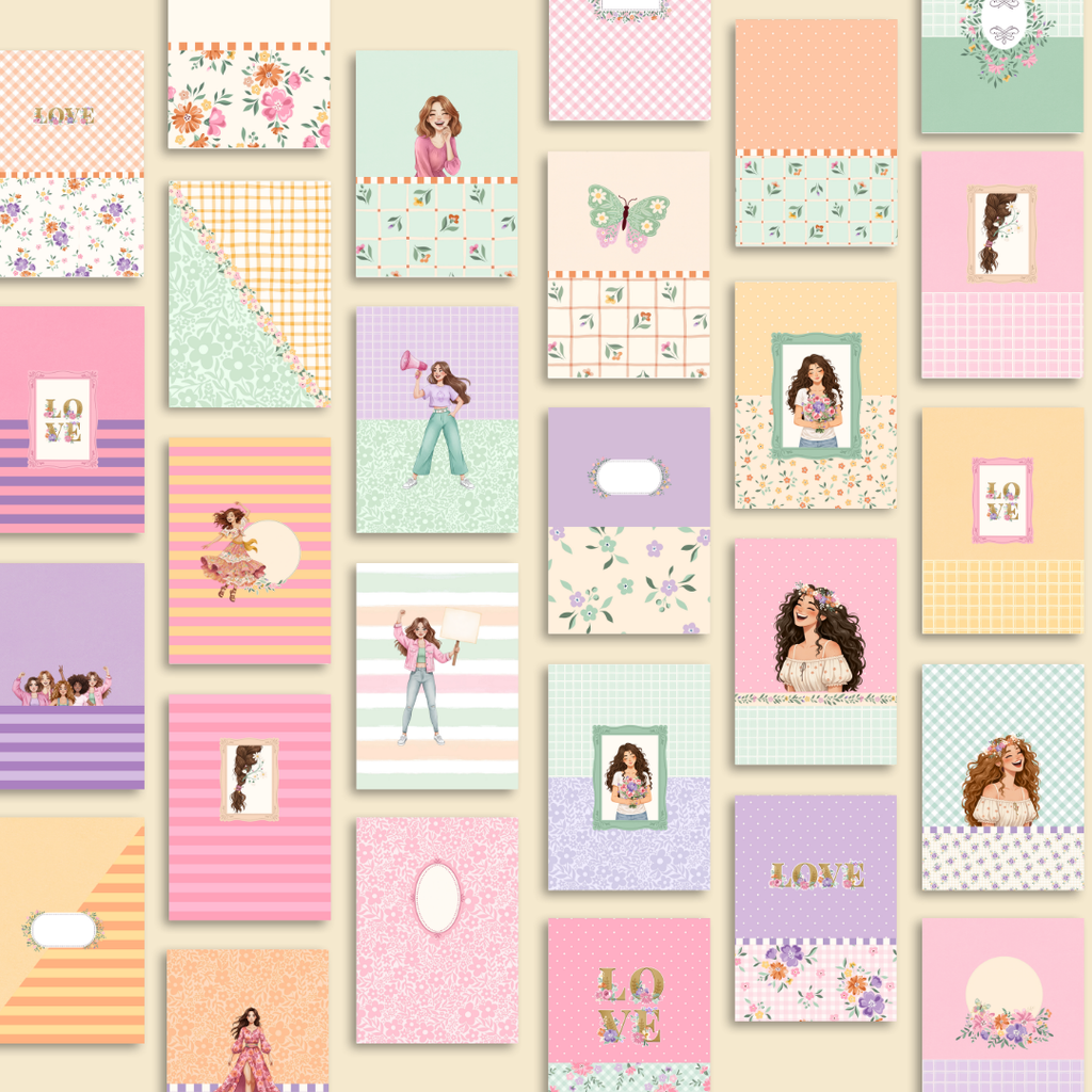 🌷 Pack de 28 Portadas - Kit 25✨