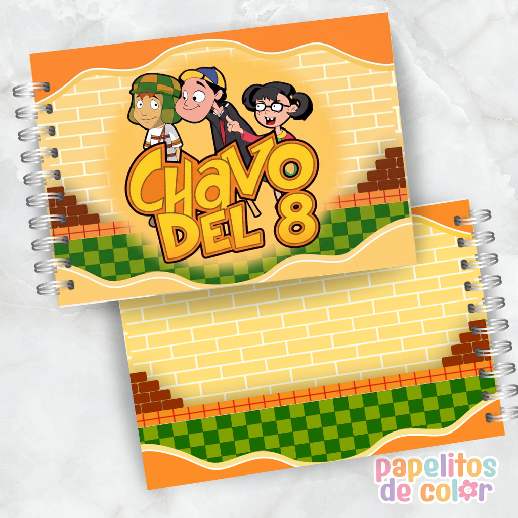 🎨 Libro para Pintar de El Chavo del 8 🏠💛✨