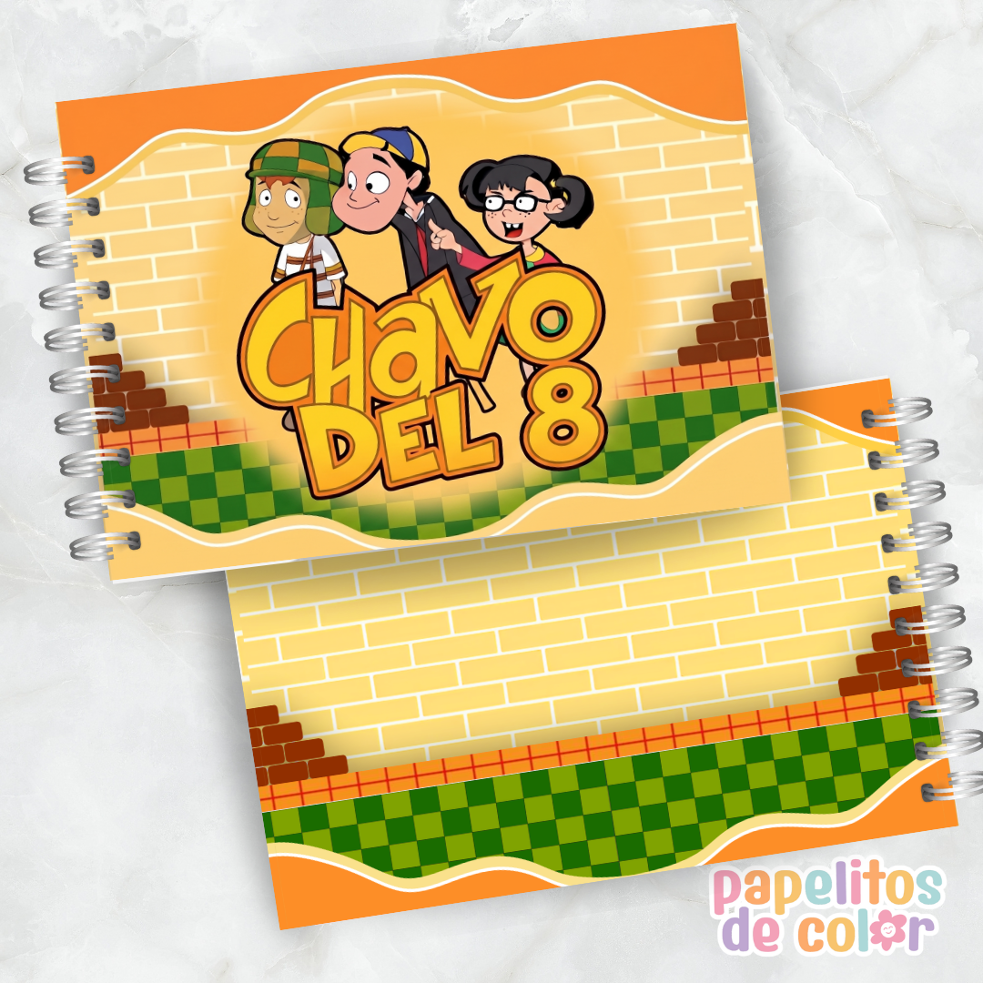 🎨 Libro para Pintar de El Chavo del 8 🏠💛✨