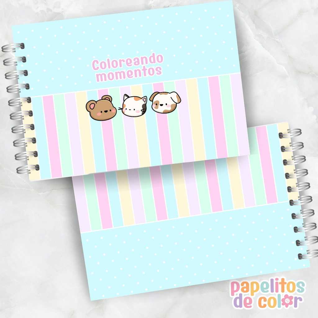 🎨 Libro para Pintar – Coloreando Momentos