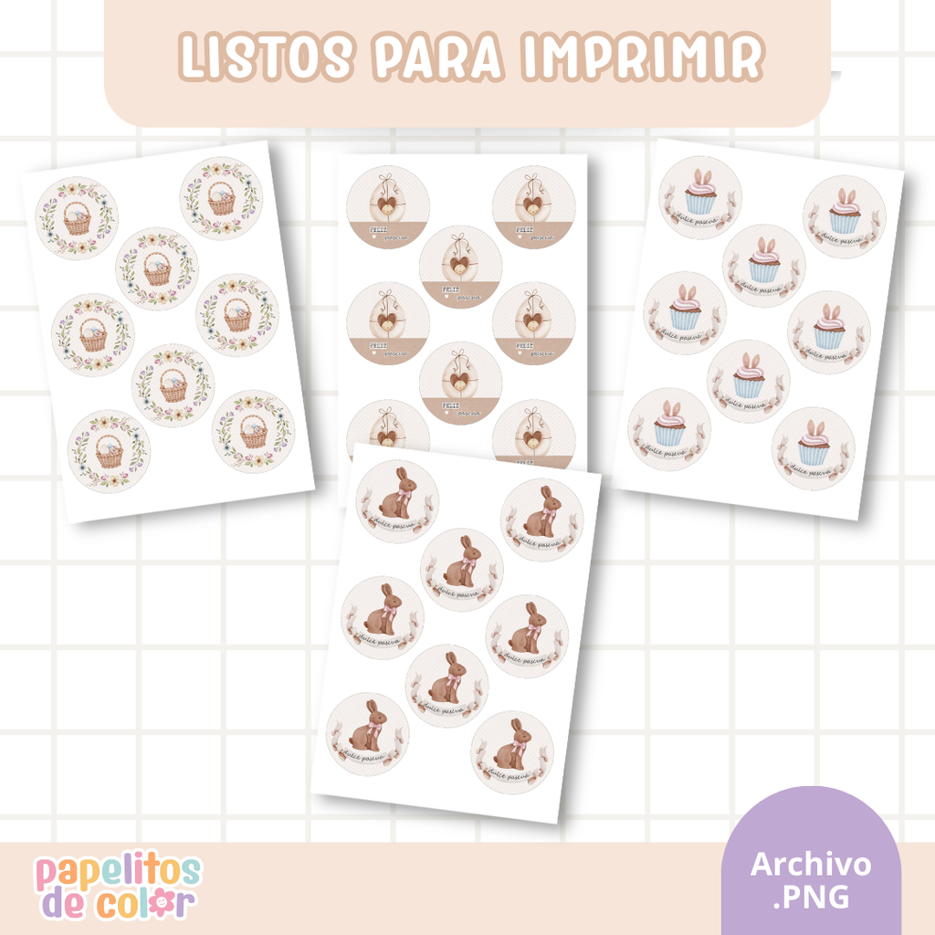 🐰 Packaging para Pascuas - Romantic✨ VOL 2.
