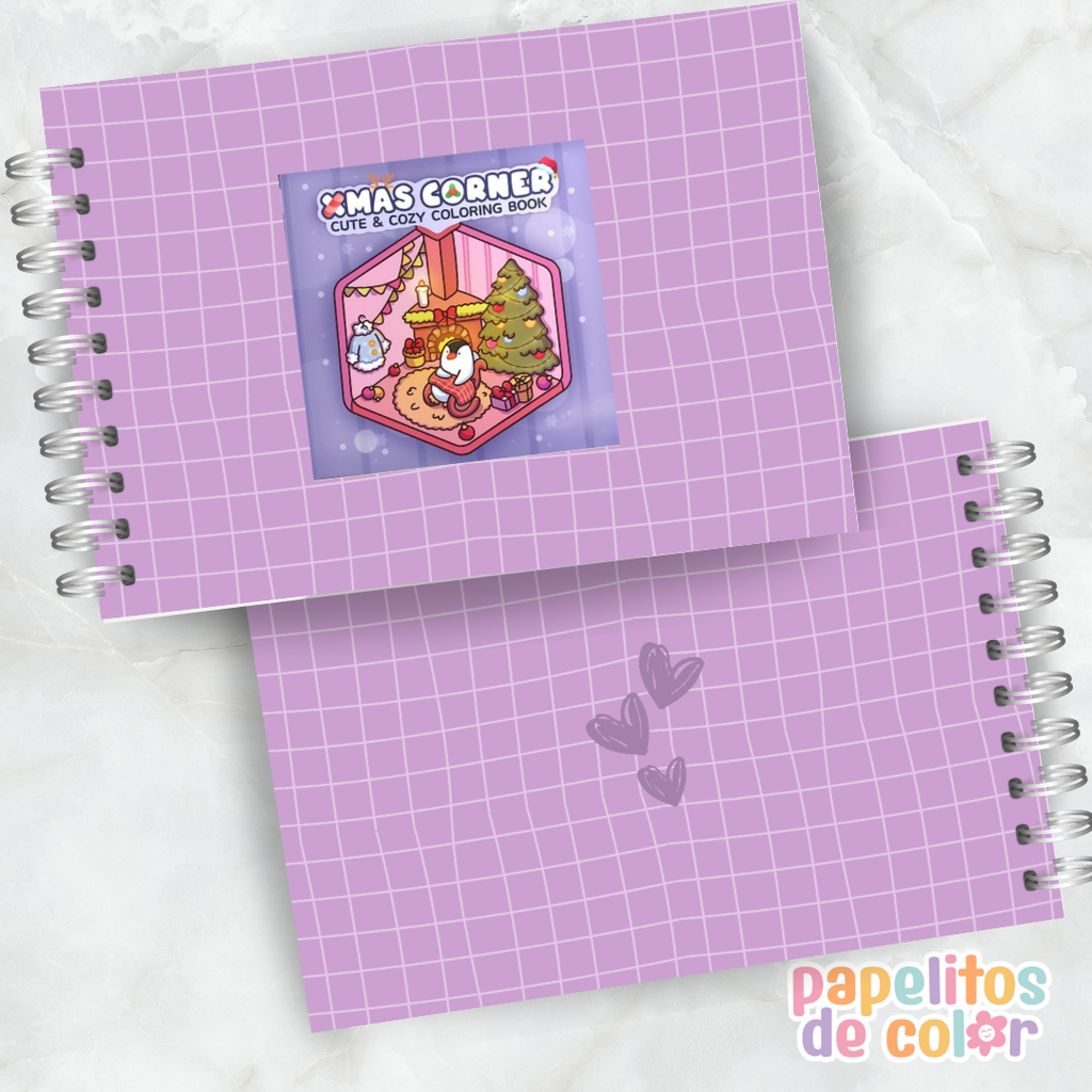🎄 Cuaderno para Pintar Xmas Corner✨