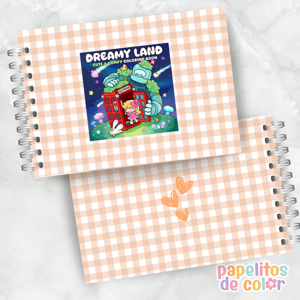 ☁️✨ Cuaderno para pintar Dreamy Land ✨🎨