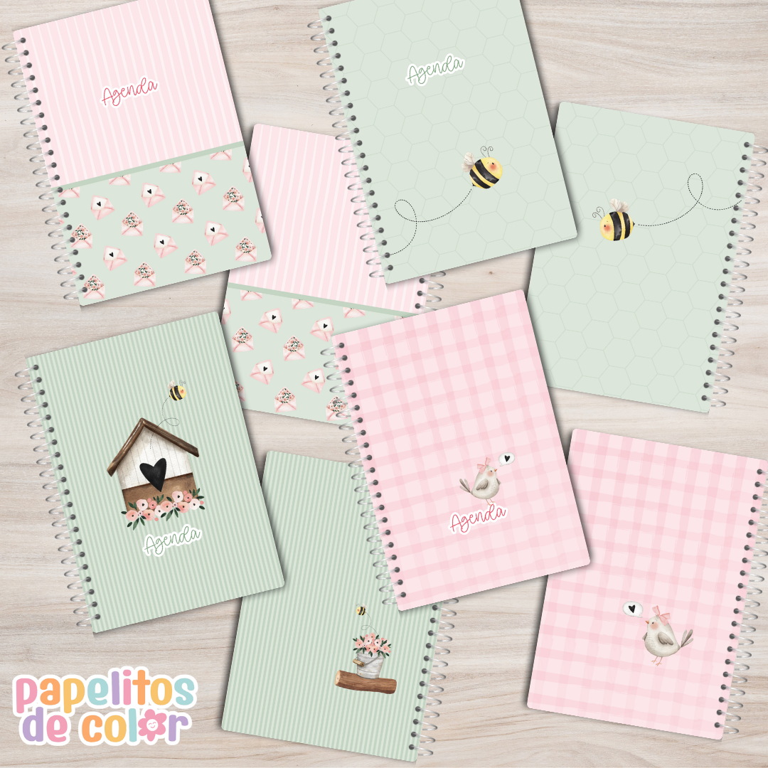 ✨Agenda Jardin 2027 - Diaria🌸