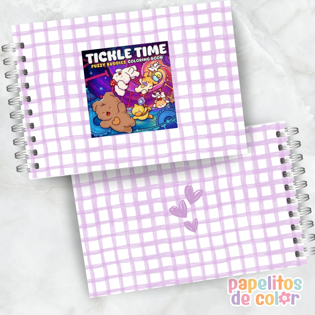 😄✨ Cuaderno para pintar tickle time ✨🎈